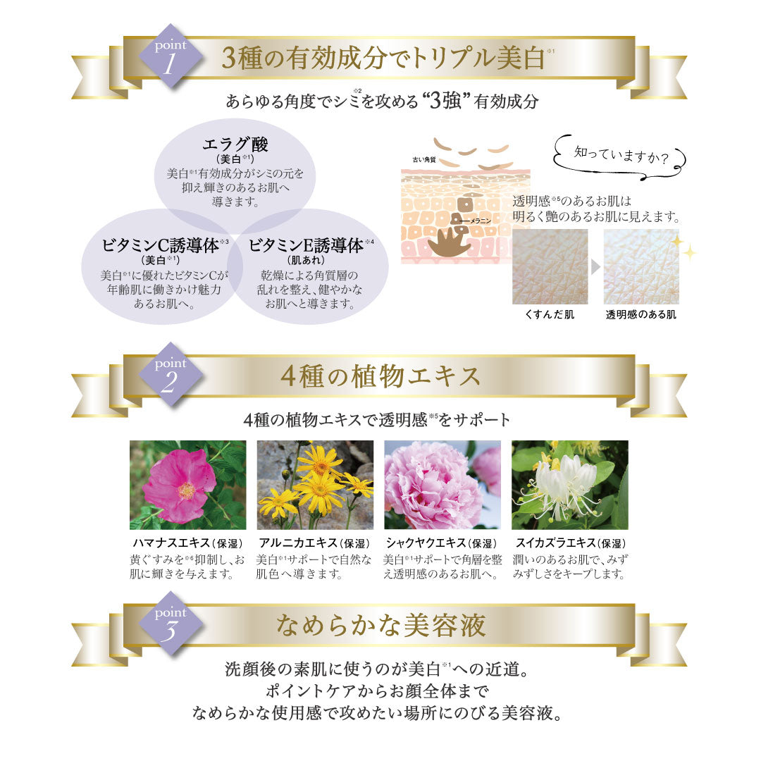 トリプル ホワイト エッセンス(プレゼント付)